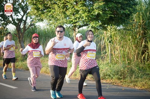 Race photo from Kediri Half Marathon 2024
