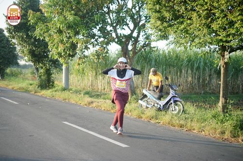 Race photo from Kediri Half Marathon 2024
