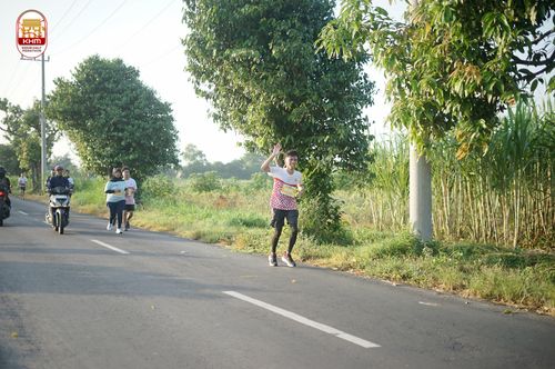 Race photo from Kediri Half Marathon 2024