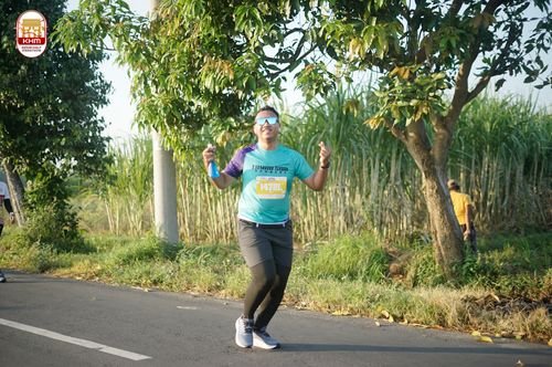 Race photo from Kediri Half Marathon 2024