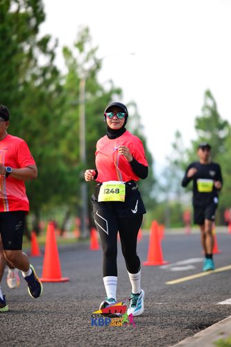 Race photo from CISANGKAN KBP CITY RUN 2025