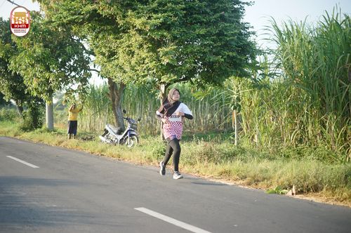 Race photo from Kediri Half Marathon 2024