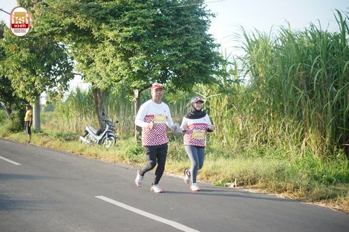 Race photo from Kediri Half Marathon 2024