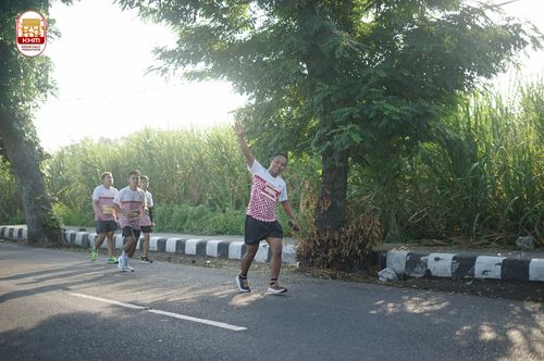 Race photo from Kediri Half Marathon 2024