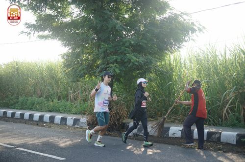 Race photo from Kediri Half Marathon 2024