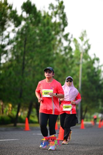 Race photo from CISANGKAN KBP CITY RUN 2025