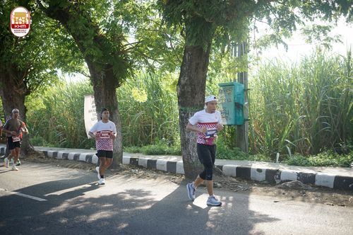 Race photo from Kediri Half Marathon 2024