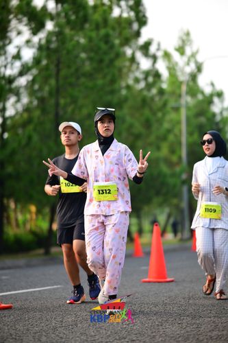 Race photo from CISANGKAN KBP CITY RUN 2025