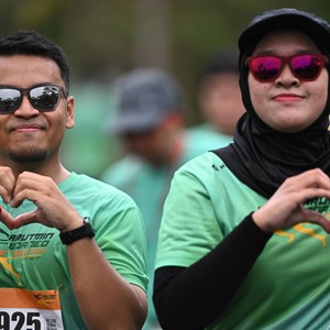 Race photo from ARUTMIN BORNEO RUN 2025