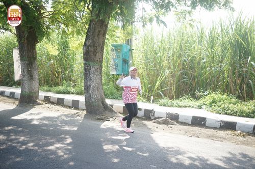 Race photo from Kediri Half Marathon 2024