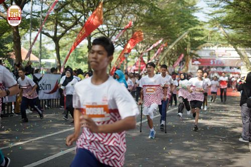Race photo from Kediri Half Marathon 2024