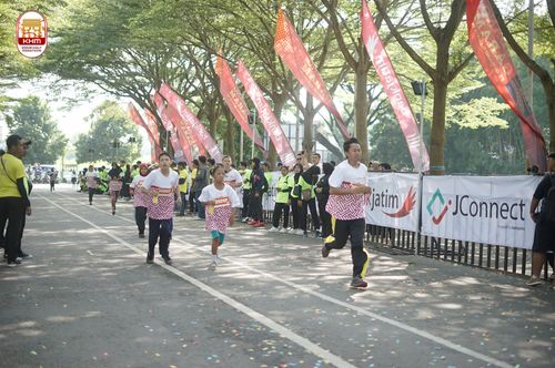 Race photo from Kediri Half Marathon 2024