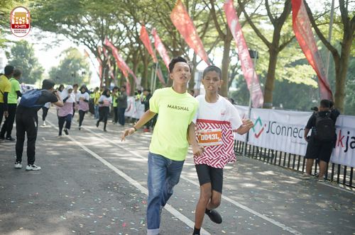Race photo from Kediri Half Marathon 2024
