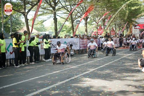 Race photo from Kediri Half Marathon 2024