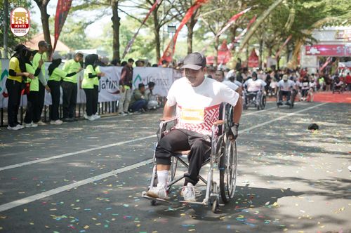 Race photo from Kediri Half Marathon 2024
