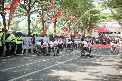 Race photo from Kediri Half Marathon 2024