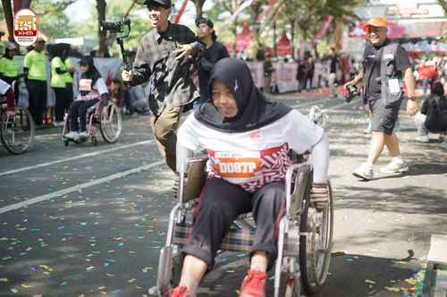 Race photo from Kediri Half Marathon 2024