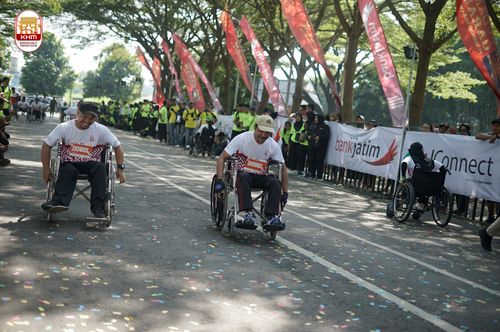 Race photo from Kediri Half Marathon 2024