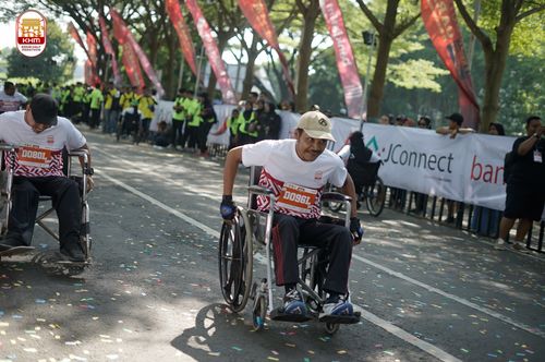 Race photo from Kediri Half Marathon 2024