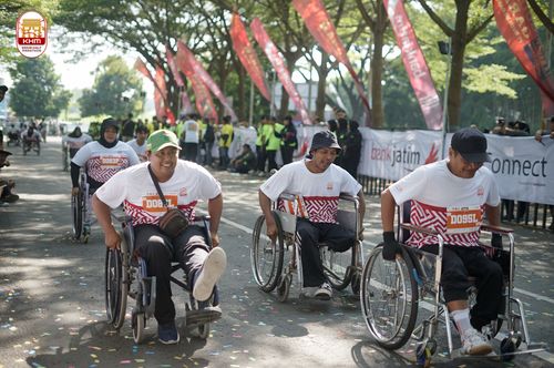 Race photo from Kediri Half Marathon 2024