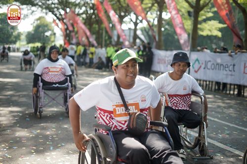Race photo from Kediri Half Marathon 2024