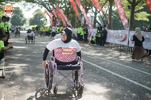 Race photo from Kediri Half Marathon 2024