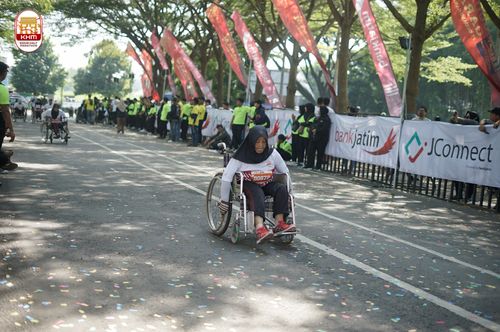 Race photo from Kediri Half Marathon 2024