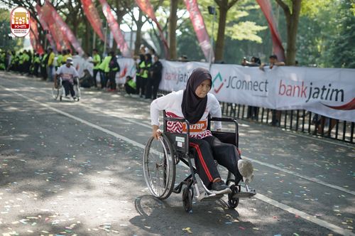 Race photo from Kediri Half Marathon 2024