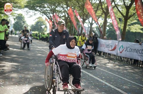Race photo from Kediri Half Marathon 2024