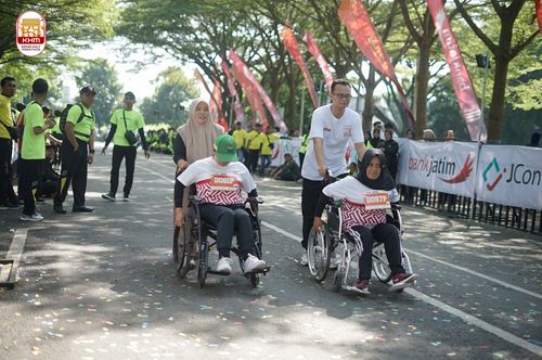 Race photo from Kediri Half Marathon 2024