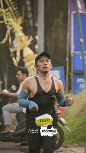 Race photo from Taman Budaya x BOGORUN 2025