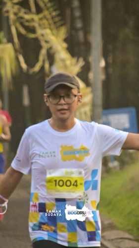 Race photo from Taman Budaya x BOGORUN 2025