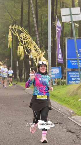 Race photo from Taman Budaya x BOGORUN 2025
