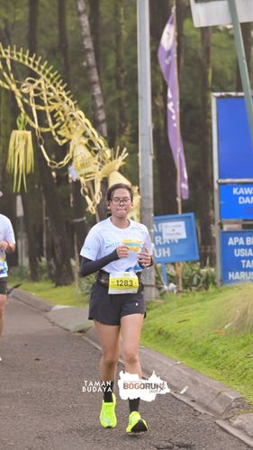 Race photo from Taman Budaya x BOGORUN 2025