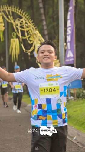 Race photo from Taman Budaya x BOGORUN 2025
