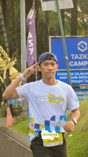 Race photo from Taman Budaya x BOGORUN 2025