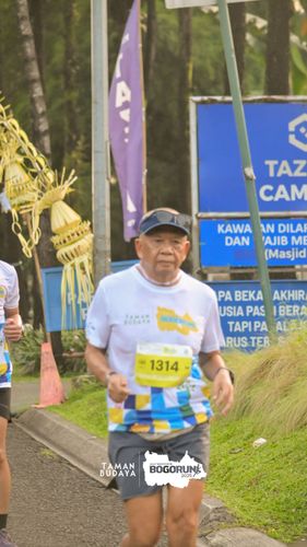 Race photo from Taman Budaya x BOGORUN 2025