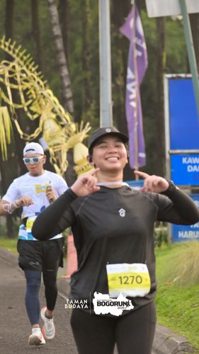 Race photo from Taman Budaya x BOGORUN 2025