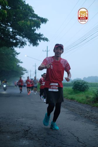 Race photo from Kediri Half Marathon 2025