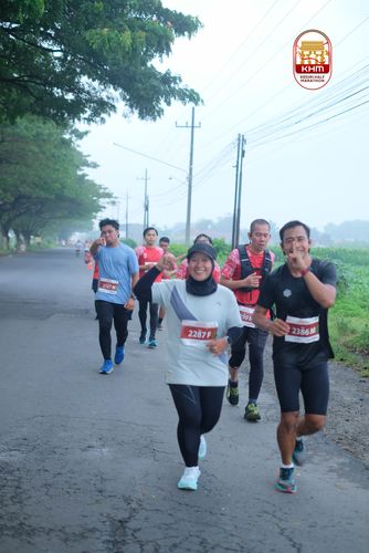 Race photo from Kediri Half Marathon 2025