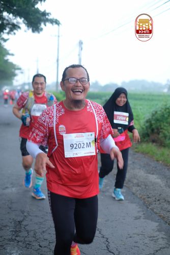 Race photo from Kediri Half Marathon 2025