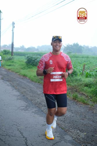 Race photo from Kediri Half Marathon 2025