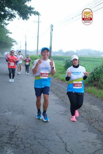 Race photo from Kediri Half Marathon 2025