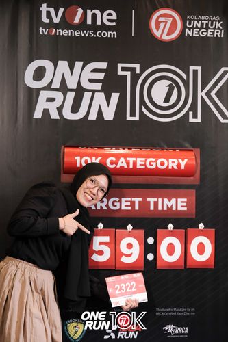 Race photo from ONE RUN 10K 2025