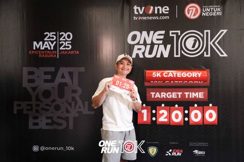 Race photo from ONE RUN 10K 2025