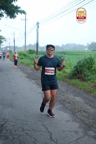 Race photo from Kediri Half Marathon 2025