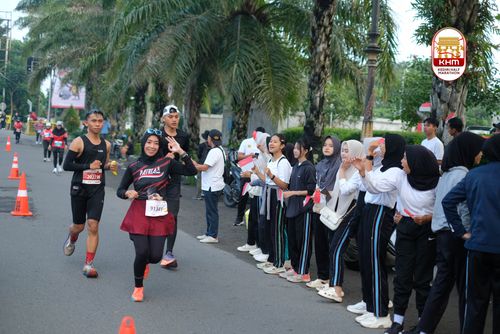 Race photo from Kediri Half Marathon 2025