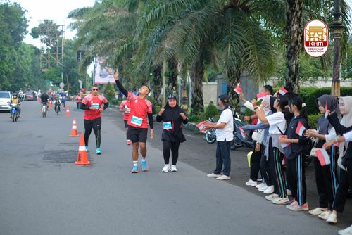 Race photo from Kediri Half Marathon 2025