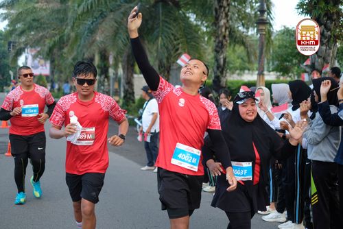 Race photo from Kediri Half Marathon 2025