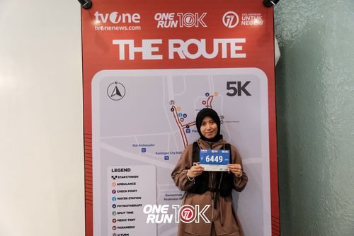 Race photo from ONE RUN 10K 2025